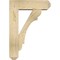 Ekena Millwork Olympic Craftsman Rough Sawn Bracket w/ Offset Brace, Douglas Fir, 6"W x 18"D x 26"H BKT0604X18X26OLY04RDF - alternate 4